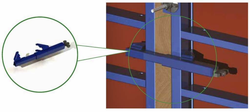 Замок удлиненный для опалубки